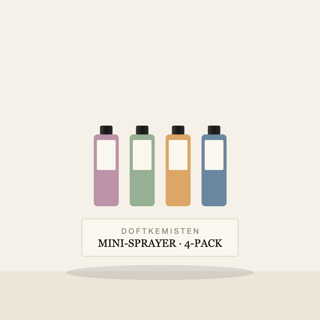 Doftprov 02 – Mini-Sprayer (4-pack)