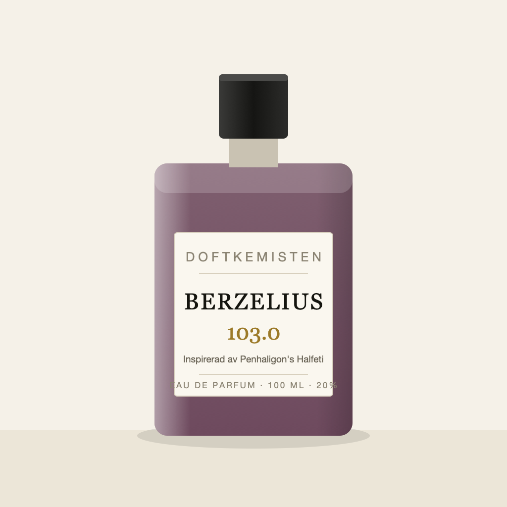 Berzelius 103.0 – Inspirerad av Penhaligon's Halfeti